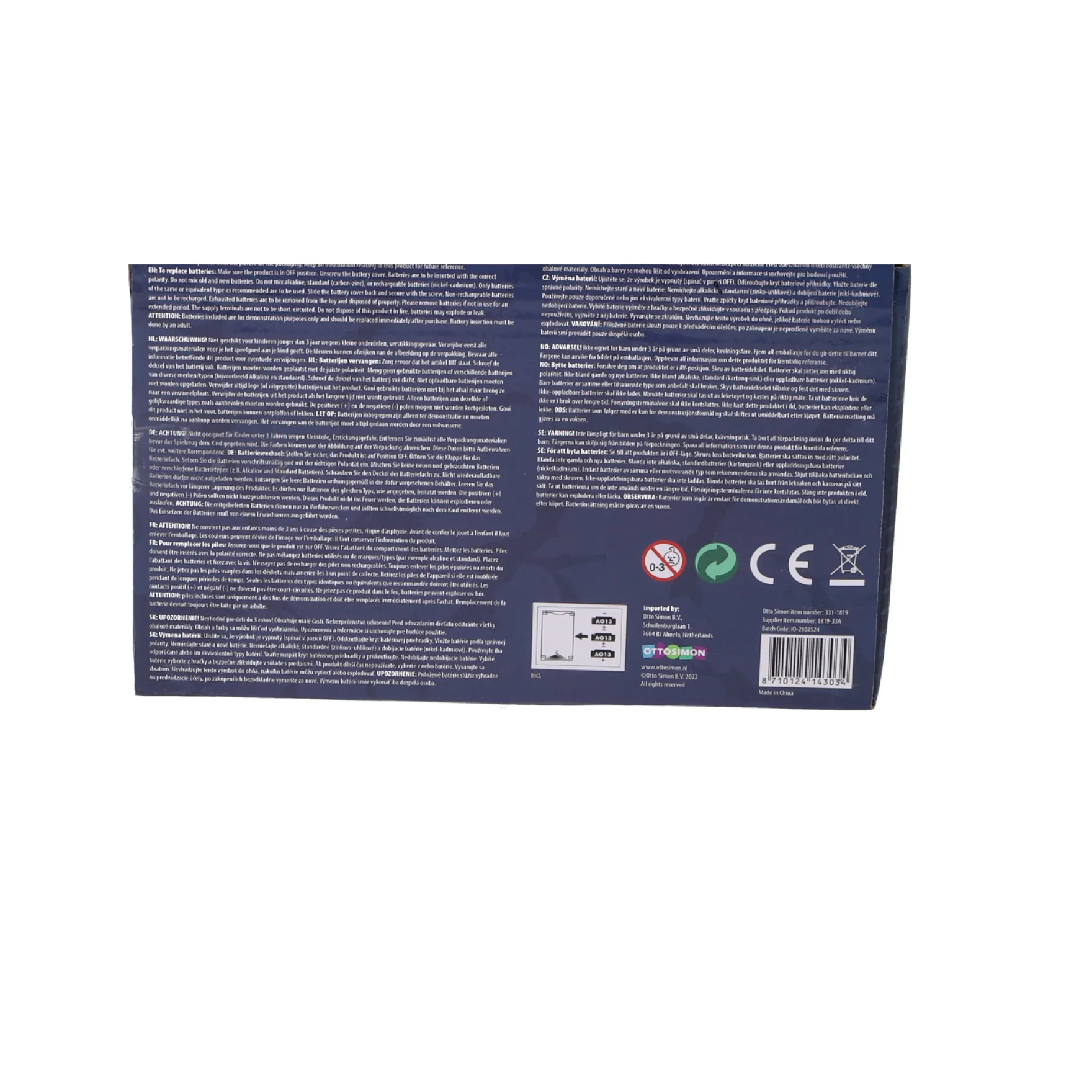 Rapid Wheels politieauto met licht en geluid