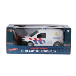 Rapid Wheels radiografische bestuurbare politie auto met licht