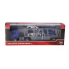 Rapid Wheels vrachtwagen pull back diecast met 3  auto's