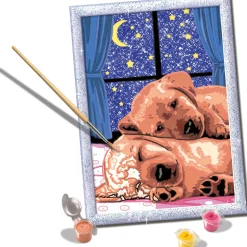 Ravensburger Creart lekker slapen schilderen op nummer