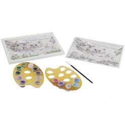 Ravensburger Creart schilderen op nummer kittens  in hangmat