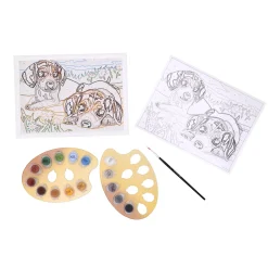 Ravensburger Creart schilderen op nummer  Beagle puppies