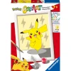 Ravensburger Creart schilderen op nummer  Pokémon Pikachu