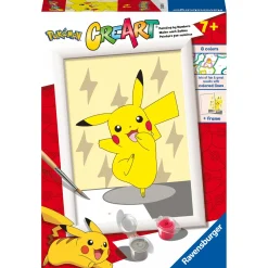Ravensburger Creart schilderen op nummer  Pokémon Pikachu