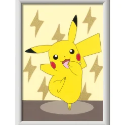 Ravensburger Creart schilderen op nummer  Pokémon Pikachu