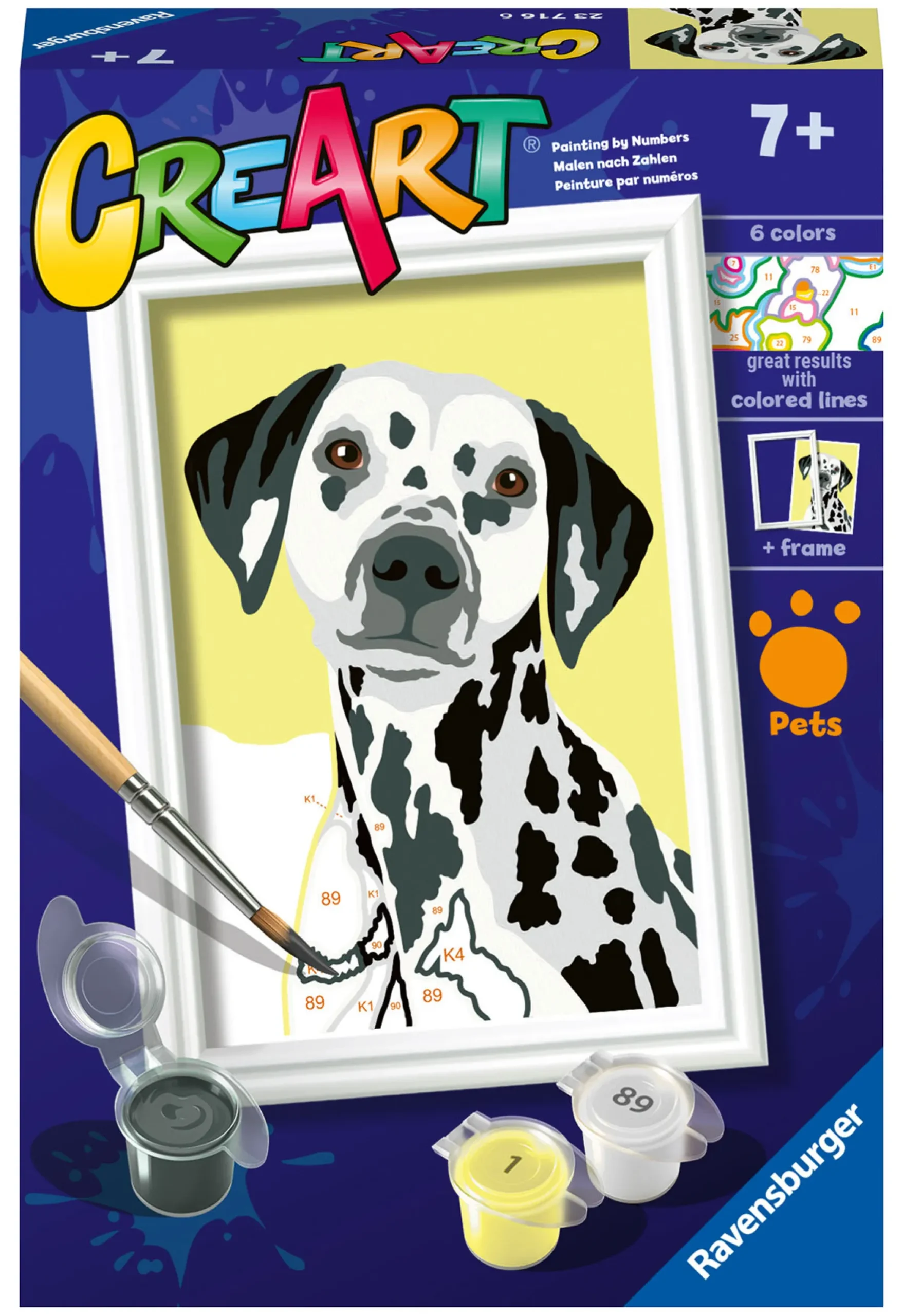 Ravensburger Creart schilderen op nummer Dalmatiër