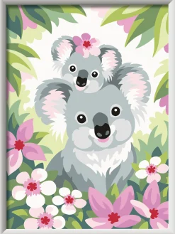 Ravensburger Creart Schilderen op nummer koala's
