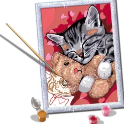 Ravensburger Creart vredige poes schilderen op nummer