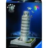Ravensburger Iconics 3D puzzel toren van Pisa met  licht