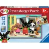 Ravensburger puzzel Bing Avontuur 2x12 Stukjes