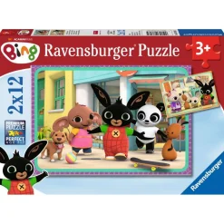 Ravensburger puzzel Bing Avontuur 2x12 Stukjes