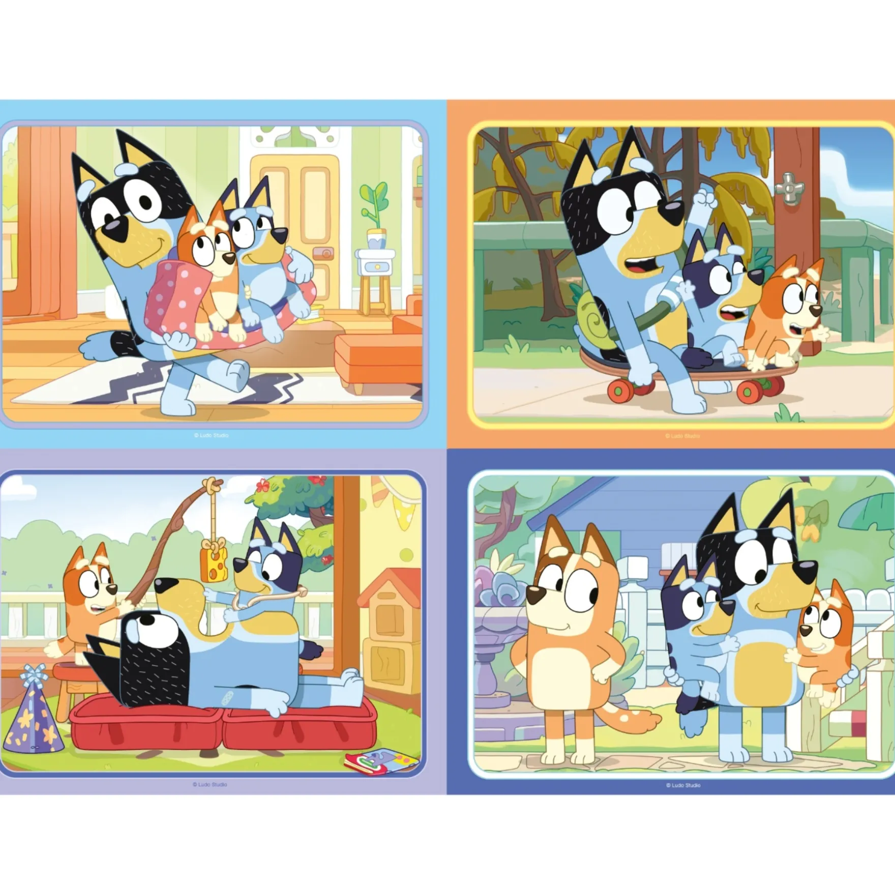 Ravensburger puzzel bluey 12-16-20-24 stukjes