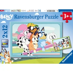Ravensburger puzzel Bluey 2x 12 stukjes
