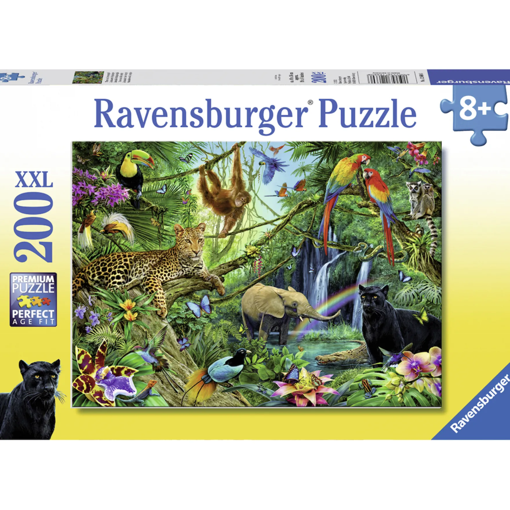 Ravensburger Puzzel Dieren In De Jungle 200 Stukjes XXL