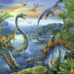 Ravensburger Puzzel Dinosauriërs 3x49 Stuks
