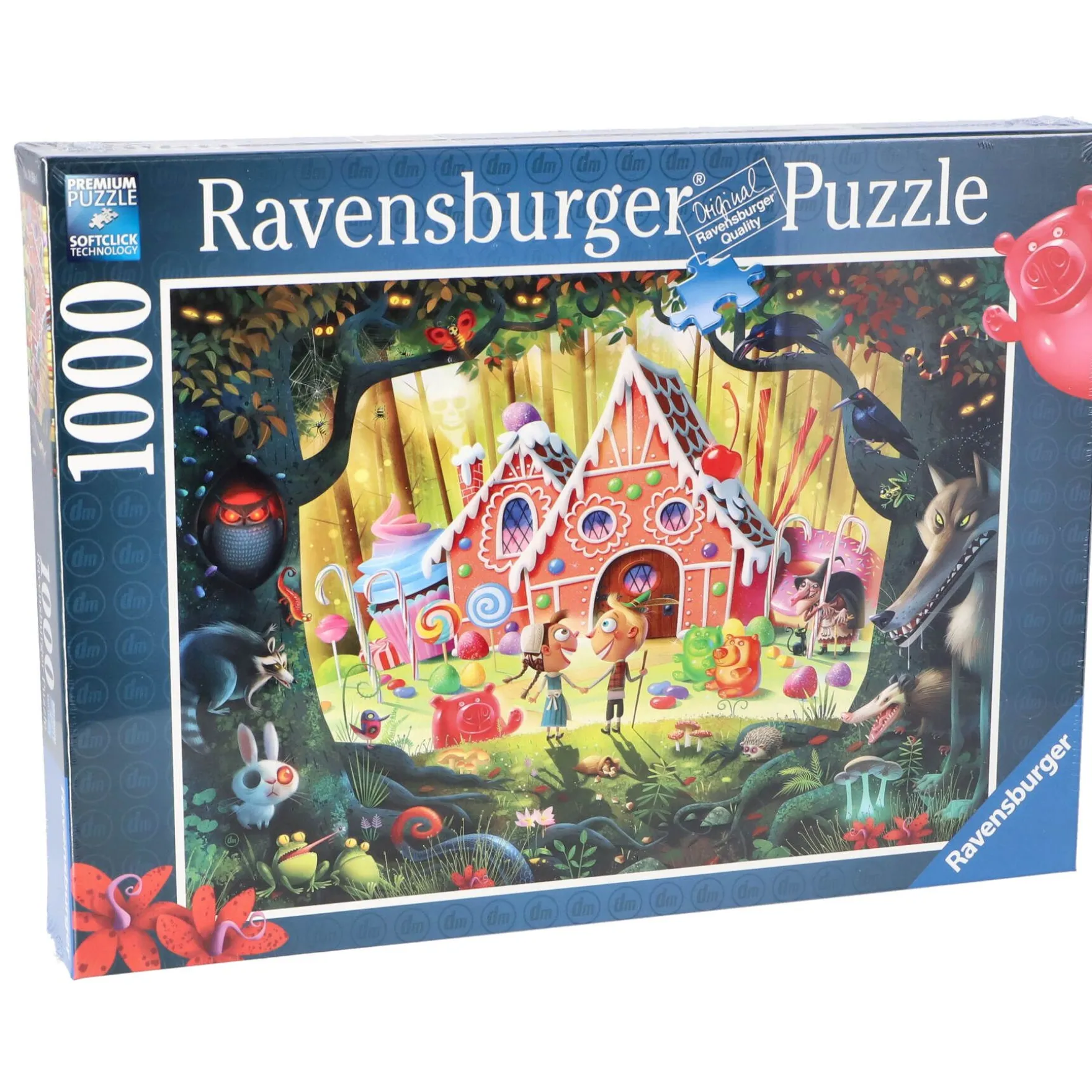 Ravensburger puzzel hans en grietje 1000 stukjes