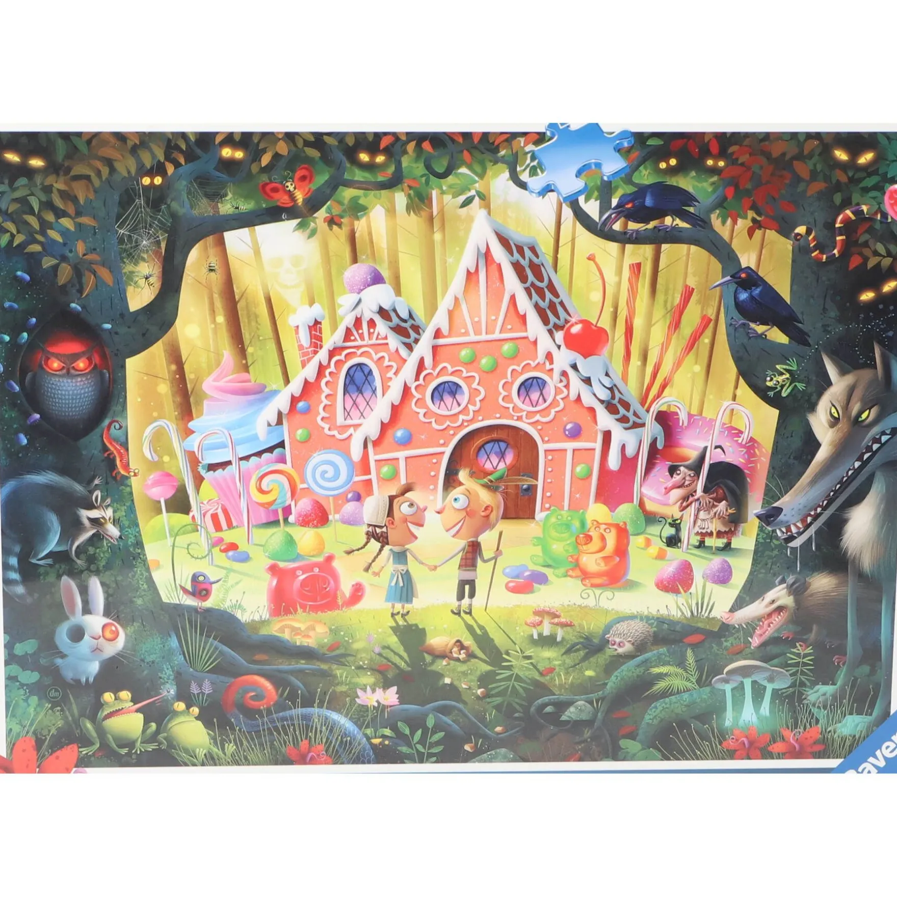 Ravensburger puzzel hans en grietje 1000 stukjes