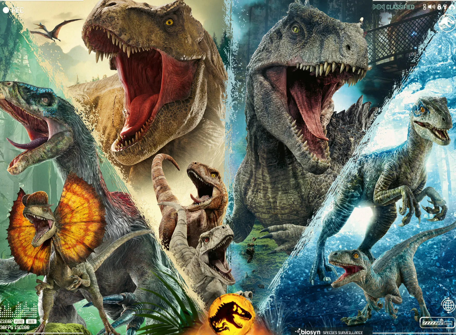 Ravensburger puzzel Jurassic World Dominion 100XXL