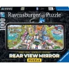 Ravensburger puzzel rear view politie  achtervolging 1000 stukjes