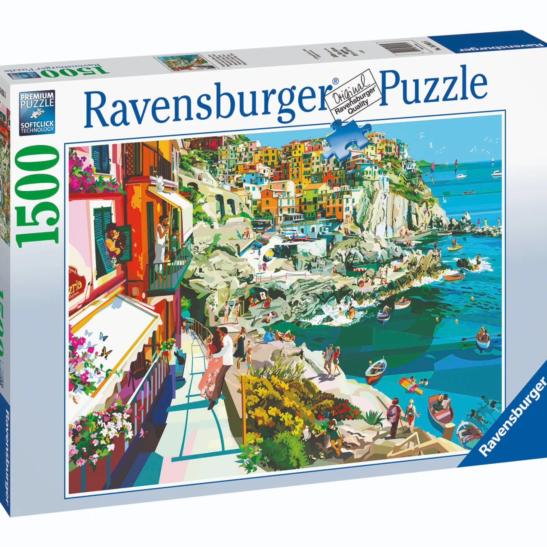 Ravensburger puzzel Romantiek in Cinque Terre 1500 stukjes