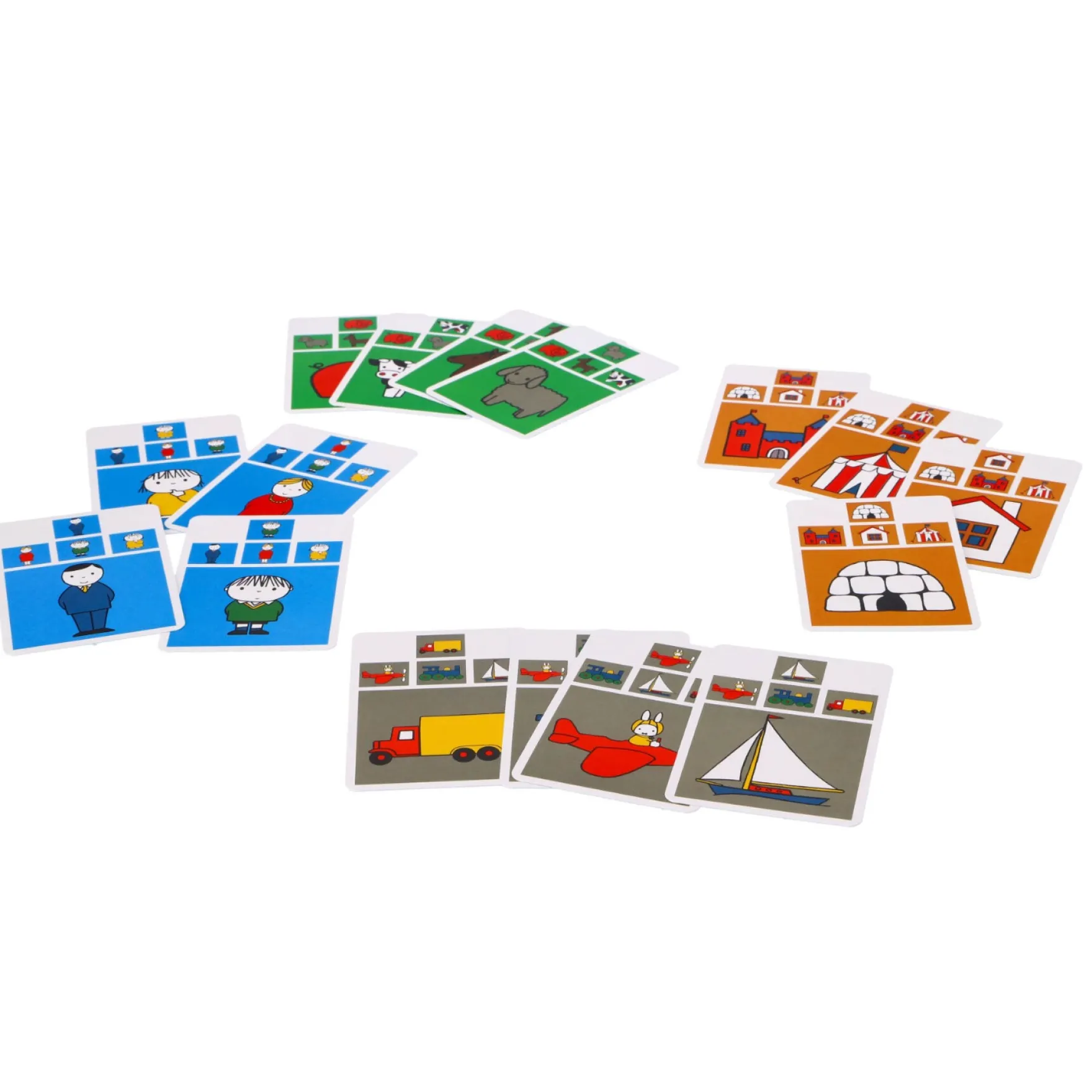 Ravensburger Reuzenkwartet Dick Bruna - Kaartspel