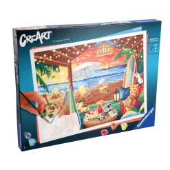 Ravensburger schilderen op nummer cozy cabana