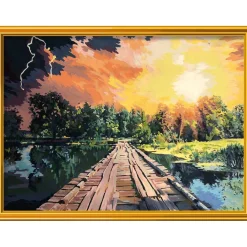 Ravensburger Schilderen op nummer Magie van het  licht