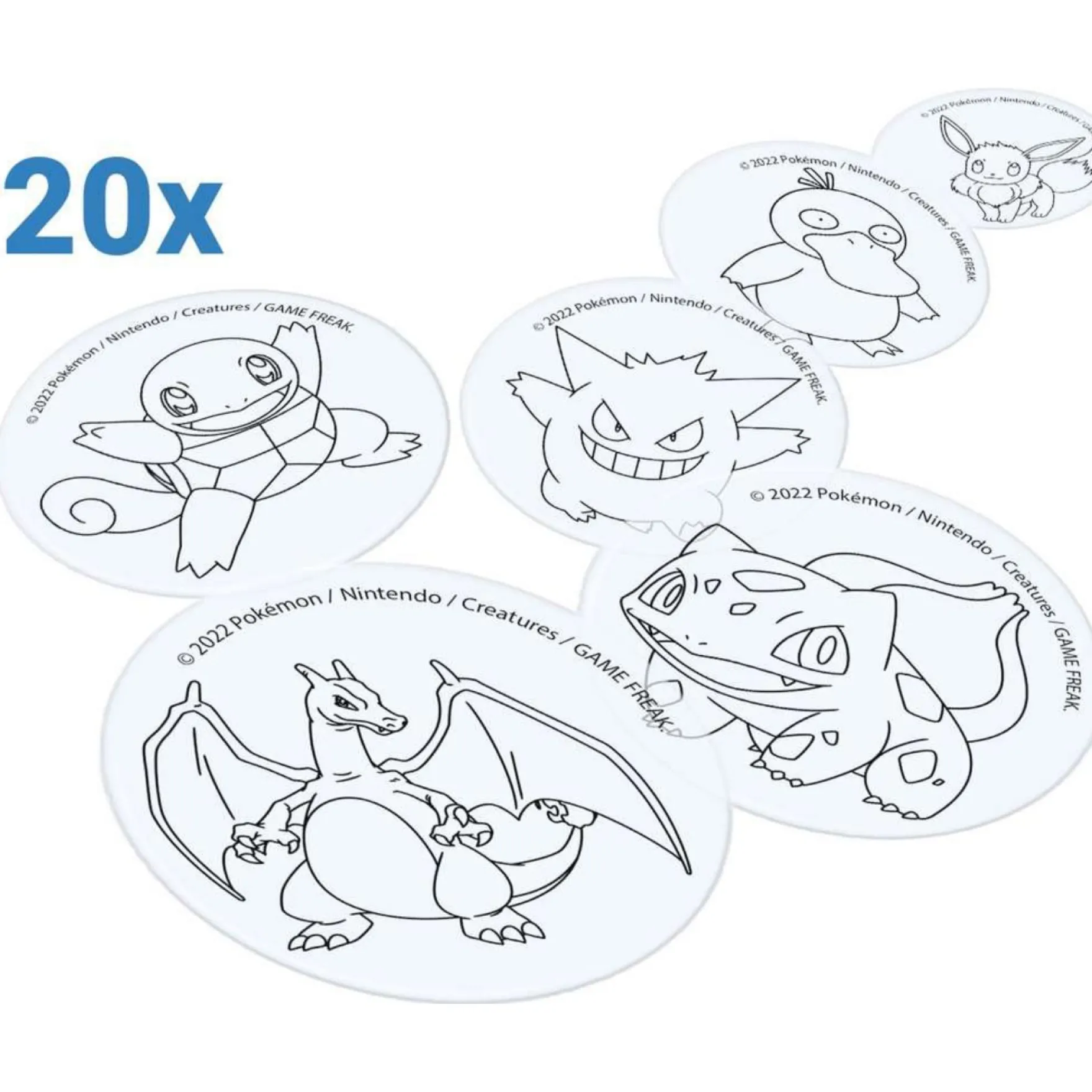 Ravensburger Xoomy Refill Pokemon 20 Stuks