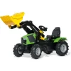 Rolly Toys Traptractor Deutz Met Frontlader En Luchtbanden 5125