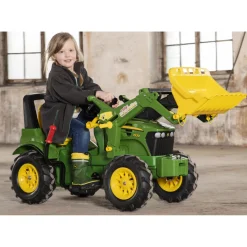 Rolly Toys Traptractor John Deere + Versnelling