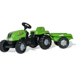 Rolly Toys Traptractor RollyKid-X +Aanhanger Groen