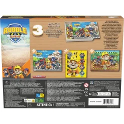 Rubble & Crew Houten Puzzel in Houten Box 3x24 St