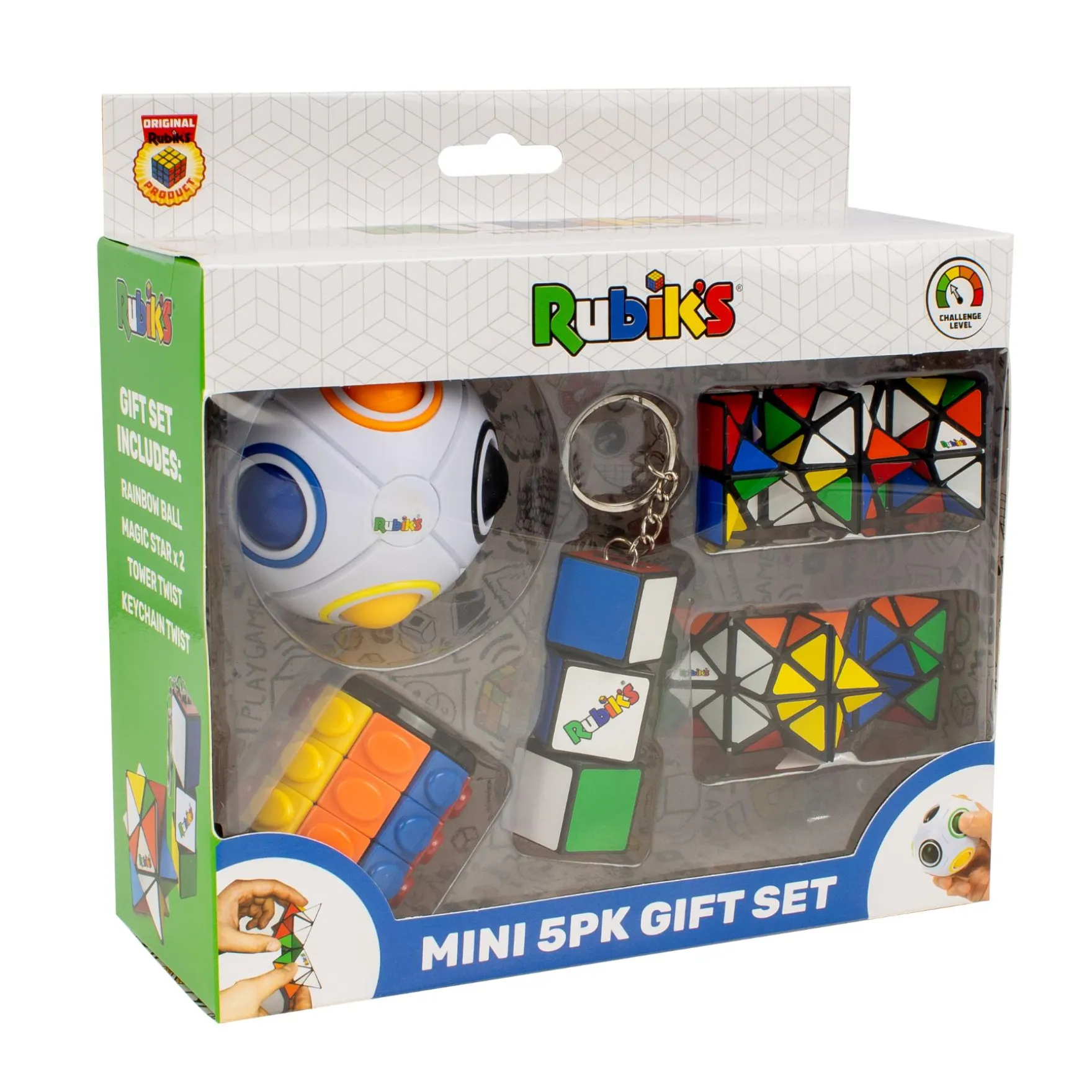 Rubik's Mini 5 Pack Gift Set Pk12