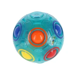 Rubik's Spinning Rainbow Ball Glow