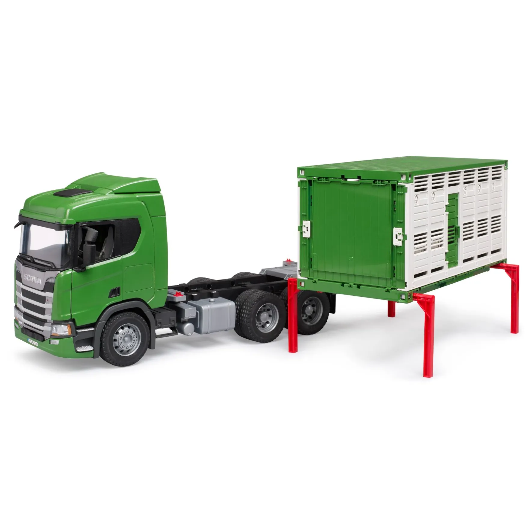 Scania vrachtwagen 560r veetransport met dier