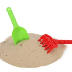 Schep en hark set 2 delig assorti