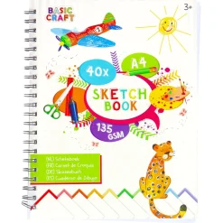 Schetsboek A4 Ringband