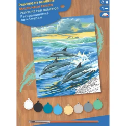 Schilderen Op Nummer Dolfijn