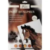 Schilderen op nummer paard