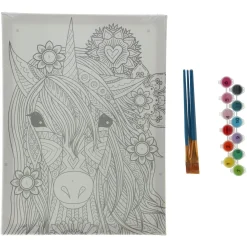 Schilderen Op Nummer Unicorn Canvas 30X40