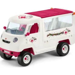 Schleich 72147 Bezoek van de dierenarts aan de  stal