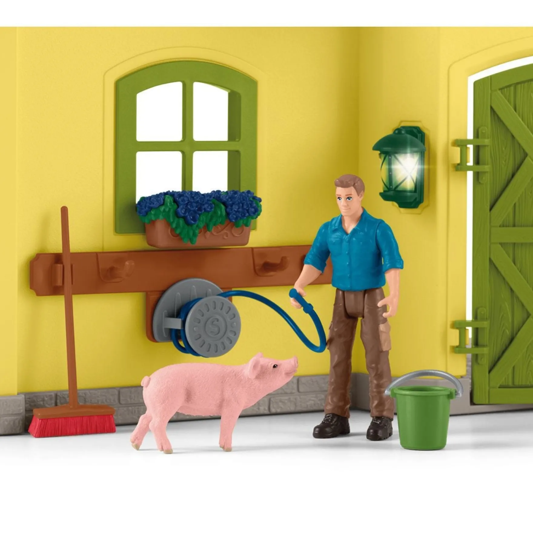 Schleich 42605 grote boerderij met dieren En Accesoires