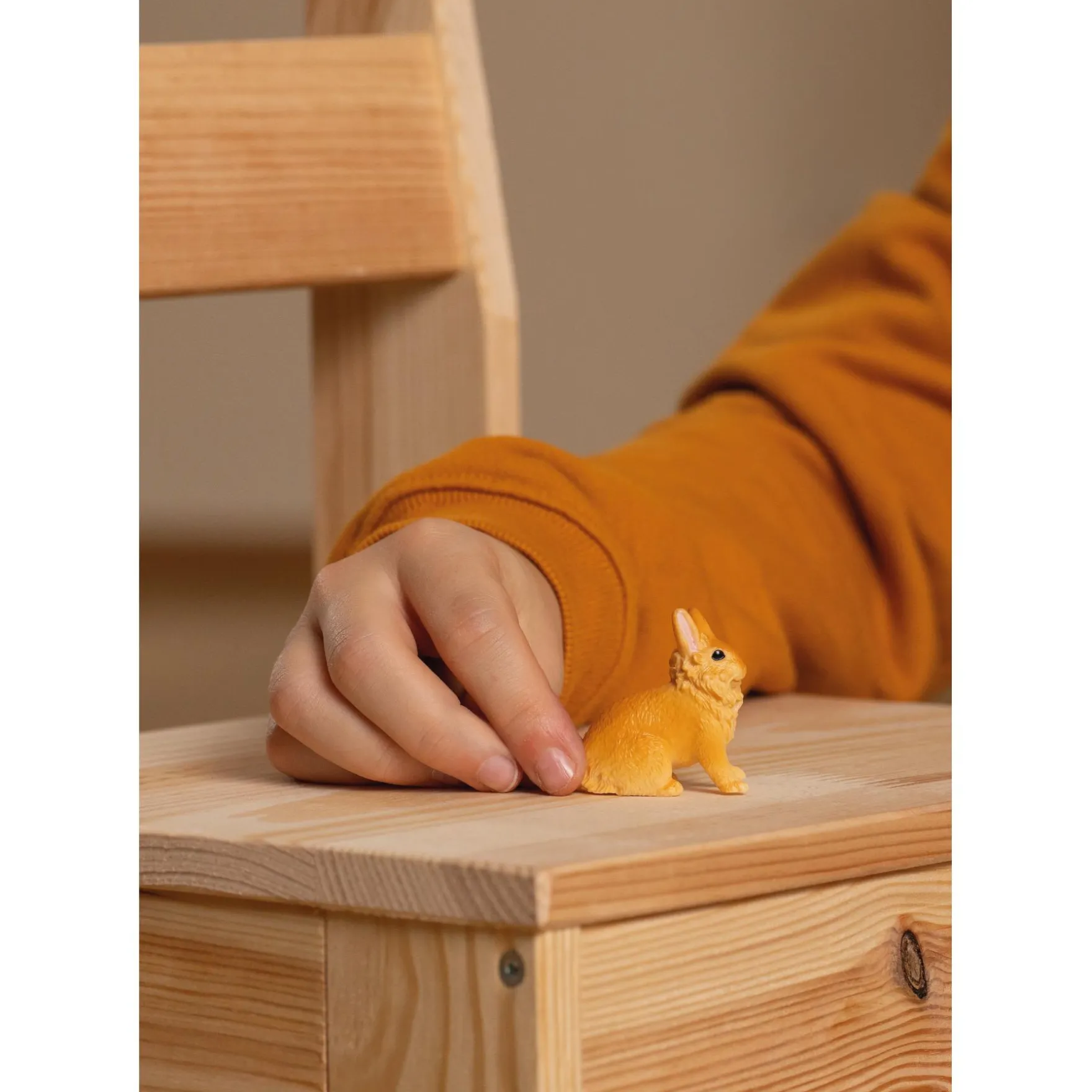 Schleich 13974 Leeuwenkop konijn