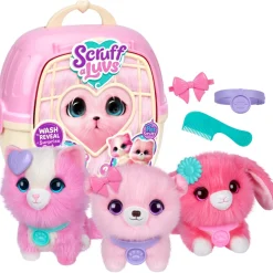 Scruff a Luvs knuffel pet single roze
