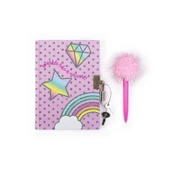 Secret Diary Met PomPom Pen