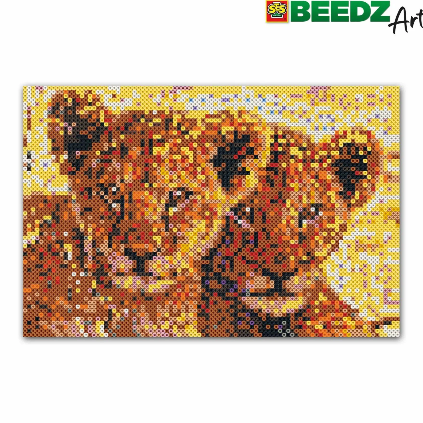 SES BEEDZ ART: Strijkkralen Leeuwenwelpen