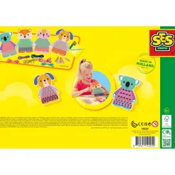 SES Ik Leer Dieren Weven XL