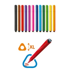 SES Ik Leer Driehoek Grip Stiften