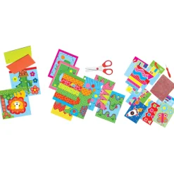 SES ik leer knippen, mozaieken en prikken