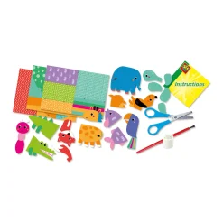 SES Ik Leer Zig Zag Origami Dieren